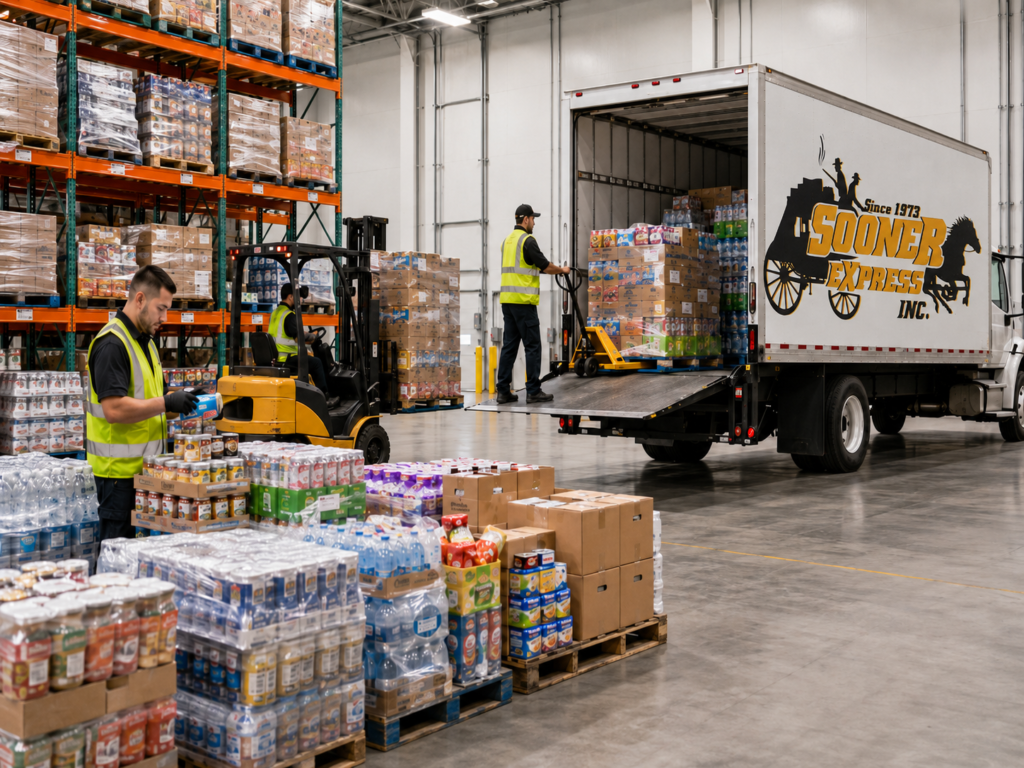 Dedicated fleet services supporting food distribution and delivery
